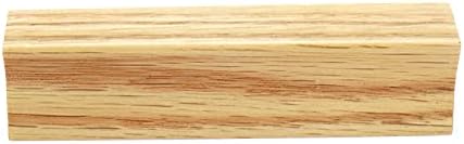מגירת TSNAMAY 3.94 /100 ממ אורך מושכות מוצקות אלון עץ עץ עץ גומי ארון ארון ארון חומרה ידית משיכה עם בורג,