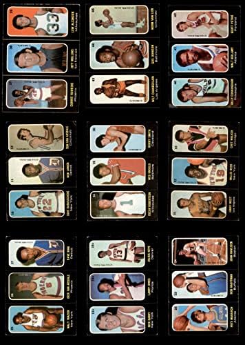 1971-72 TOPPS TRIOS מדבקות כדורסל שלמות