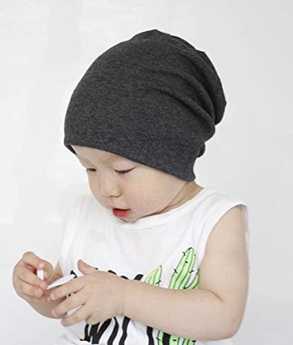 כובע תינוקות של כובע התינוק של תינוקת כובעי כובע כובעי גולגולת כותנה לילדים פעוטות 0-5T