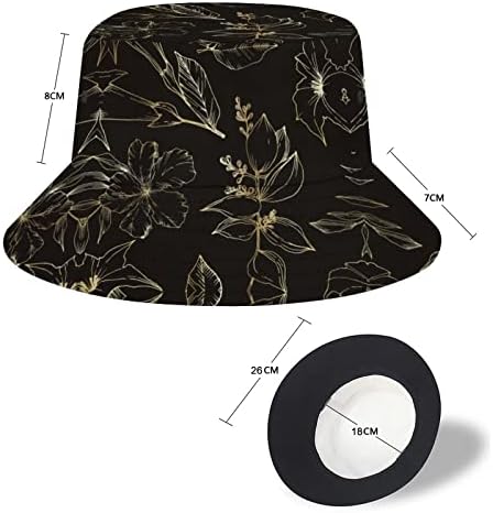 כובע דלי לנשים טרנדיות חמוד דייג אריזה כובע קיץ לטיולי חוף חיצוניים למבוגרים