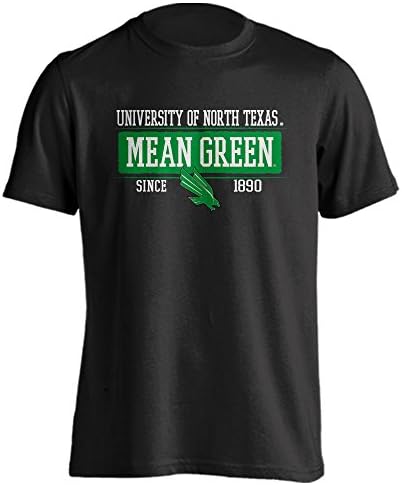 צפון טקסס ממוצע קמע בר ירוק קמע שהוקם חולצת טריקו שרוול קצר
