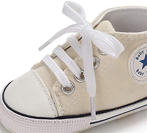 בנות תינוקות בנות מככבים נעלי נעלי ספורט גבוהות יותר אנטי-החלקה על נעלי ג 'יסדים יולדים יולדים.