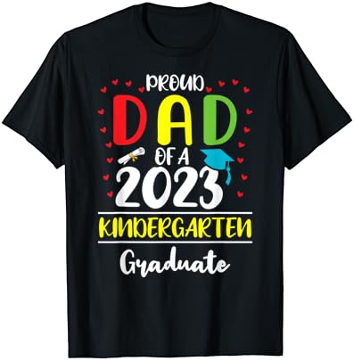 גאה אבא של כיתה של 2023 גן בוגר חולצה