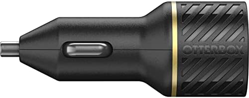 Otterbox USB -C מטען מהיר מטען לרכב יציאה כפול, 50W משולב - שחור