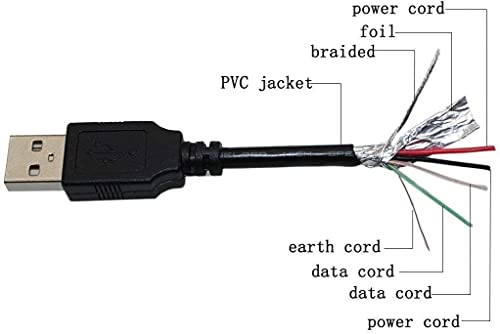 DKKPIA נתוני USB/טעינה מטען כבלים עופרת כבל חשמל עבור ווילסון 470109 470209 470309 אות Weboost Signal 3G M2M מגבר