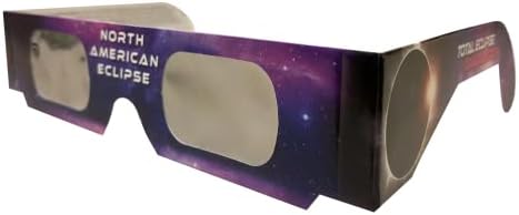 משקפי Eclipse - 10 זוגות - AAS מאושרים - ISO מוסמך בטוח לכל ליקויי השמש -