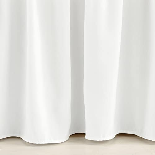 חצאית עריסה של עיצוב שופע, 16 טיפה, לבנה