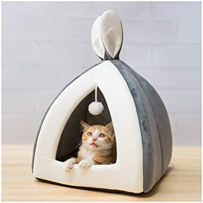 ציוד לחיות מחמד חתול מיטת קטן לחיות מחמד אוהל חור ארבע עונות אוניברסלי נוח חתול בית סגור קטן חתול וכלב מלונה