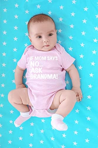 CBTWEAR אם אמא אומרת לא תשאל את סבתא - מצחיק בקרוב להיות סבתא - תינוק חמוד מקשה אחת לתינוק בגד גוף